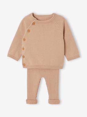 -Ensemble naissance pull et pantalon