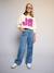Sweatshirt for girls ecru+old rose - vertbaudet enfant 