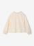 Long-sleeved blouse for girls ecru - vertbaudet enfant 
