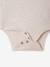 Pack of 5 long-sleeved bodysuits for newborns beige - vertbaudet enfant 