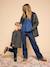 Reversible parka for kids khaki - vertbaudet enfant 