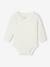 Pack of 5 long-sleeved bodysuits for newborns beige - vertbaudet enfant 