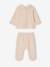 Pack of 2 pyjamas with back opening for baby girls marl beige - vertbaudet enfant 