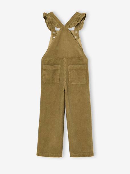 Salopette fille olive - vertbaudet enfant 