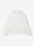 Pack of 3 High Neck Tops, for Girls ecru+ink blue+PINK LIGHT 2 COLOR/MULTICOL R - vertbaudet enfant 