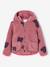 Veste fille sherpa motifs écru+mauve+vanille - vertbaudet enfant 