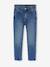 Jean slim fille morpho médium bleu clair+bleu moyen - vertbaudet enfant 