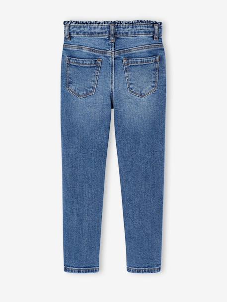 Jean slim morphologie fin bleu clair+bleu moyen - vertbaudet enfant 
