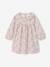 Coffret bébé robe + gilet + bandeau vanille+vieux rose - vertbaudet enfant 