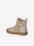 Leather Zipped & Elasticated Chelsea Boots for Babies dark brown+golden yellow+navy blue+old rose - vertbaudet enfant 