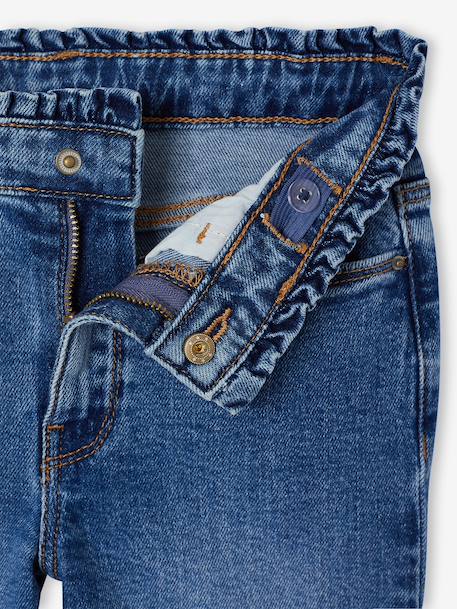 Slim-fit jeans for girls light blue+medium blue - vertbaudet enfant 