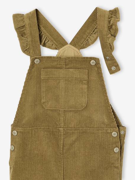 Salopette fille olive - vertbaudet enfant 