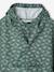 Hooded Rain Poncho with Dinosaur Print for Boys indigo+khaki - vertbaudet enfant 