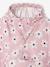 Floral Print Hooded Rain Poncho for Girls, LILIBETH pale pink - vertbaudet enfant 