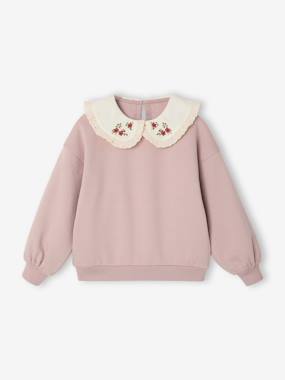 Sweat col claudine - vertbaudet enfant