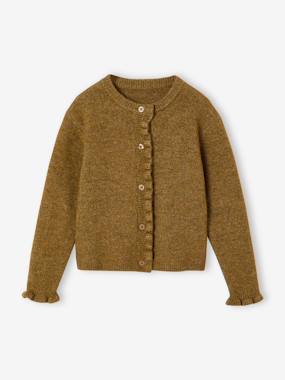 Fille-Gilet fille manches longues
