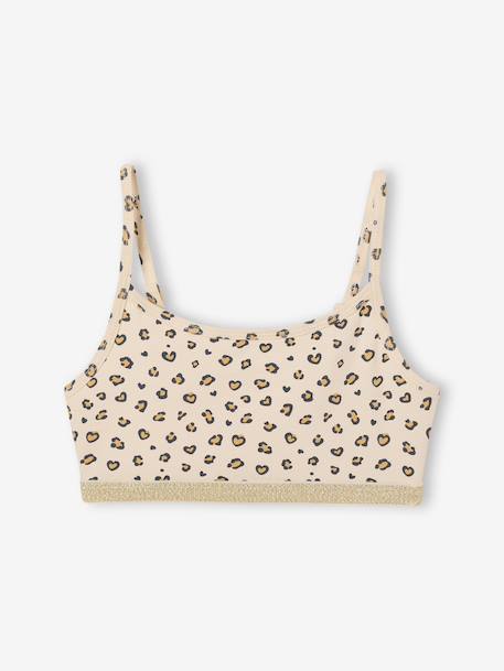 Lot de 2 brassières fille beige - vertbaudet enfant 