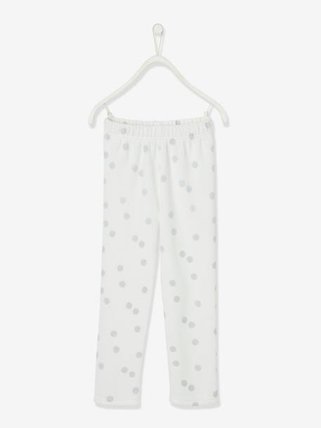Pyjama fille velours masque de chat gris - vertbaudet enfant 
