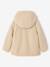 Manteau fille à capuche écru - vertbaudet enfant 