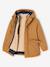 3-in-1 parka with removable inner jacket for boys pecan nut+slate blue - vertbaudet enfant 