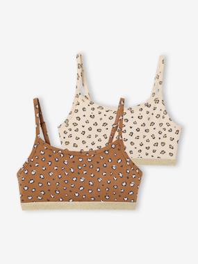 -Pack of 2 bras for girls