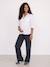 Maternity trousers with belly band navy blue - vertbaudet enfant 