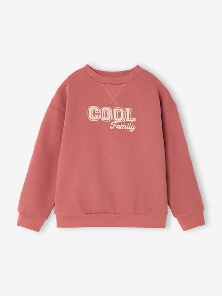 Sweatshirt for kids terracotta - vertbaudet enfant 