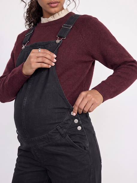 Maternity dungarees black - vertbaudet enfant 