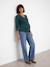 T-shirt grossesse et allaitement manches longues vert sapin - vertbaudet enfant 