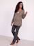 Maternity and nursing wrap cardigan taupe - vertbaudet enfant 