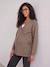 Gilet cache coeur grossesse allaitement taupe - vertbaudet enfant 