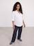Maternity trousers with belly band navy blue - vertbaudet enfant 