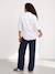 Maternity trousers with belly band navy blue - vertbaudet enfant 