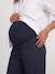 Maternity trousers with belly band navy blue - vertbaudet enfant 
