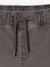 Denim-Effect Fleece Joggers, Easy to Put On, for Boys Denim Blue+light grey denim - vertbaudet enfant 