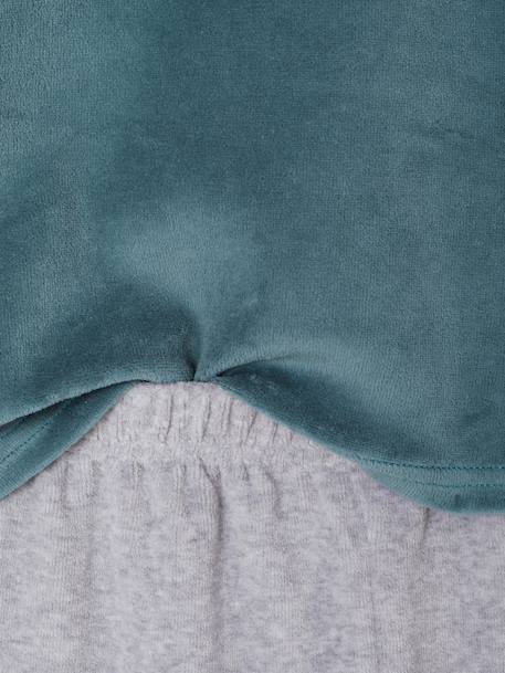 Snoopy velour pyjamas for boys aqua green - vertbaudet enfant 