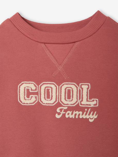 Sweatshirt for kids terracotta - vertbaudet enfant 
