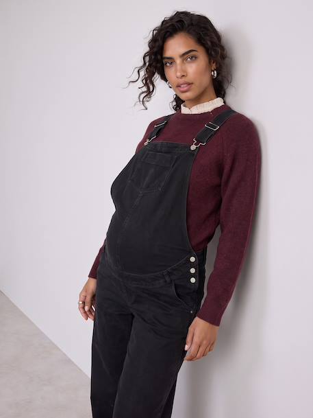 Maternity dungarees black - vertbaudet enfant 