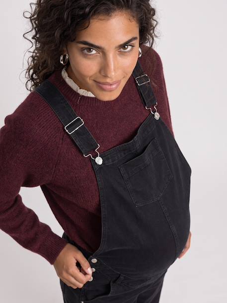 Maternity dungarees black - vertbaudet enfant 