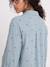 Embroidered Cotton Muslin Shirt, Maternity & Nursing chambray blue+white - vertbaudet enfant 
