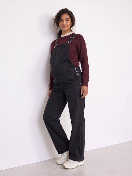 Maternity dungarees black - vertbaudet enfant 