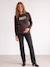 T-shirt grossesse manches longues chocolat - vertbaudet enfant 