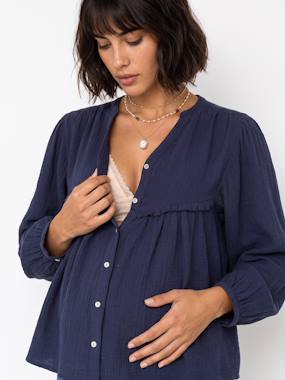 Chemise grossesse et allaitement - vertbaudet enfant -Chemise grossesse et allaitement