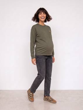 Maternity and nursing sweatshirt - vertbaudet enfant -Maternity and nursing sweatshirt