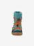 Barefoot TEX TRACK WOOL FRODDO boots for children blue+bordeaux red+grey+petrol blue - vertbaudet enfant 