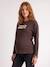 Maternity long-sleeved T-shirt chocolate - vertbaudet enfant 