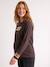 Maternity long-sleeved T-shirt chocolate - vertbaudet enfant 