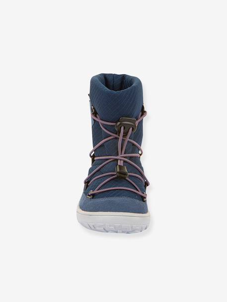 Barefoot TEX TRACK WOOL FRODDO boots for children blue+bordeaux red+grey+petrol blue - vertbaudet enfant 