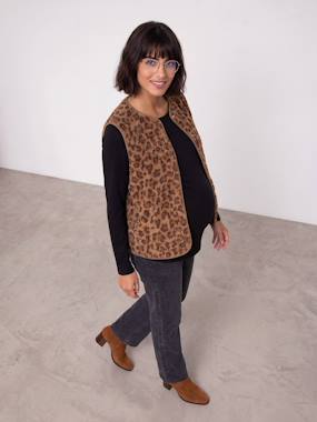 Maternity and nursing cardigan - vertbaudet enfant Maternity-Maternity and nursing cardigan