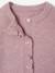 Long-sleeved cardigan for girls olive+pale pink - vertbaudet enfant 